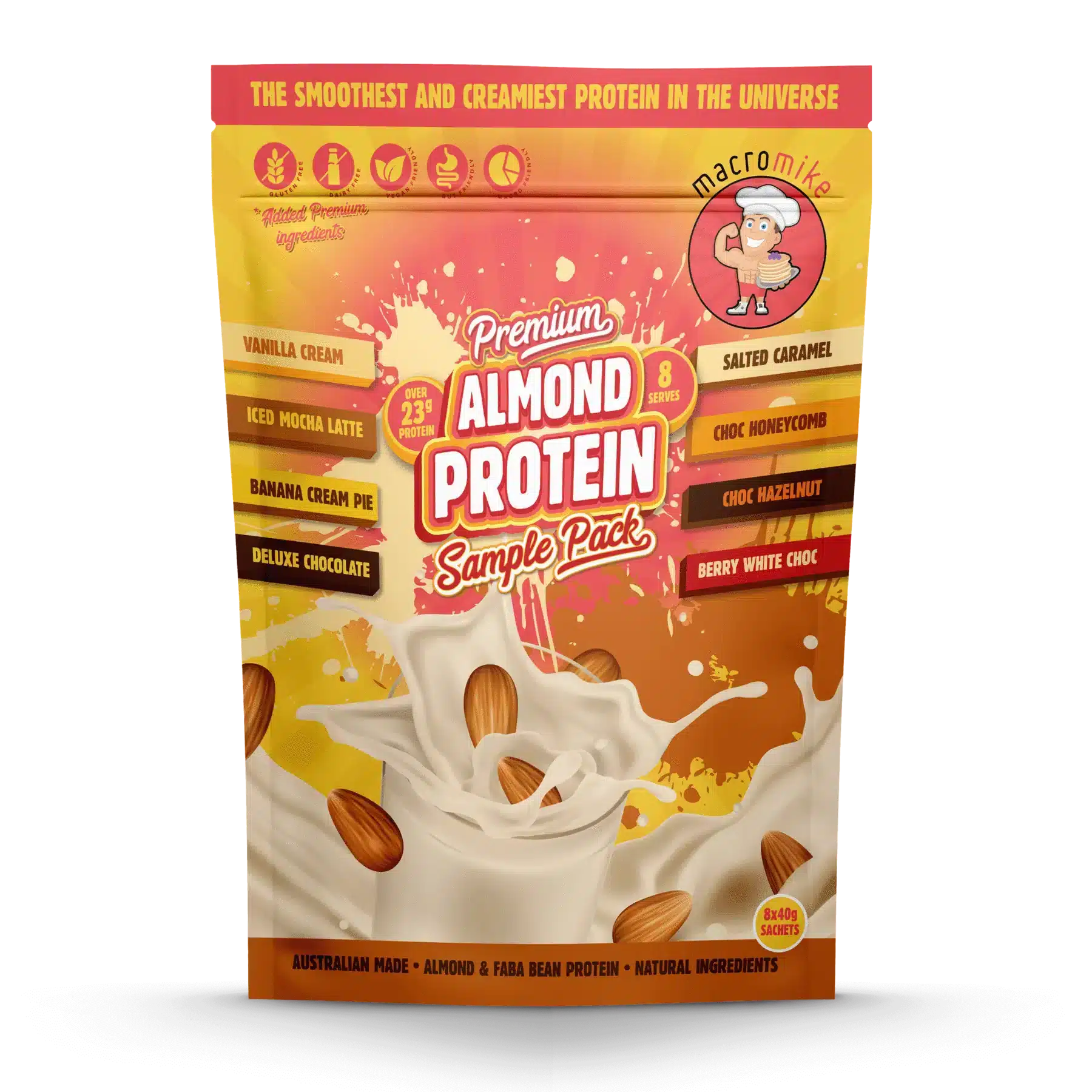 Macro Mike - Almond Protein Sample Bag (320G BAG)