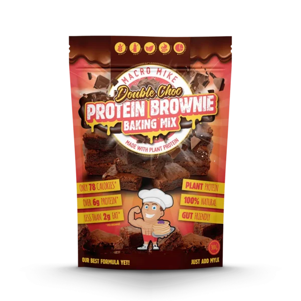 Macro Mike - DOUBLE CHOC FUDGE BROWNIE MIX (300G BAG)