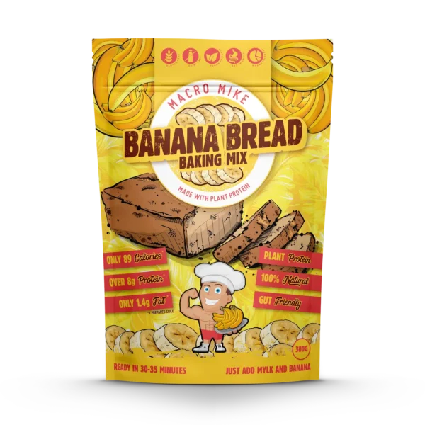 Macro Mike - PROTEIN BANANA BREAD BAKING MIX (300G BAG)